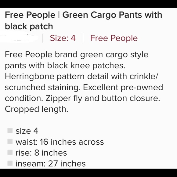 FREE PEOPLE JEANS - Picture 8 of 9